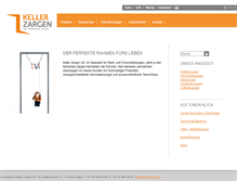 Tablet Screenshot of kellerzargen.ch